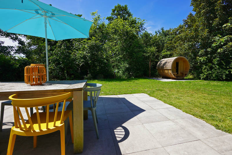 Tuin Vakantiehuis Op t Oog Callantsoog Sauna